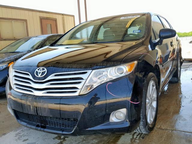 4T3ZA3BB1AU034983 - 2010 TOYOTA VENZA BLACK photo 2