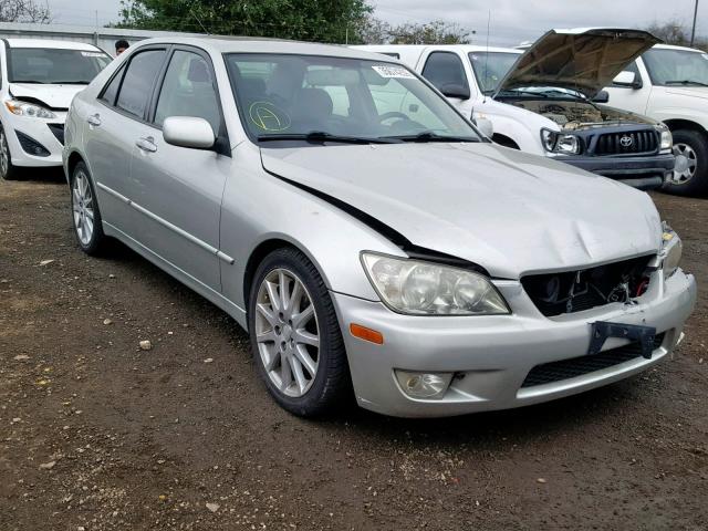 JTHBD192330077018 - 2003 LEXUS IS 300 SILVER photo 1