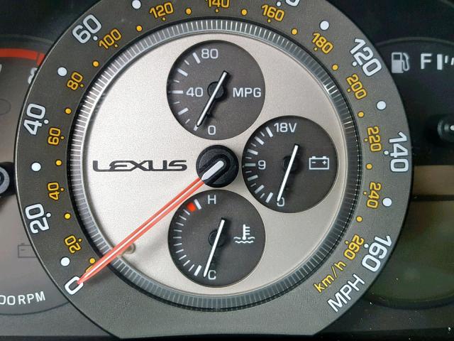 JTHBD192330077018 - 2003 LEXUS IS 300 SILVER photo 8