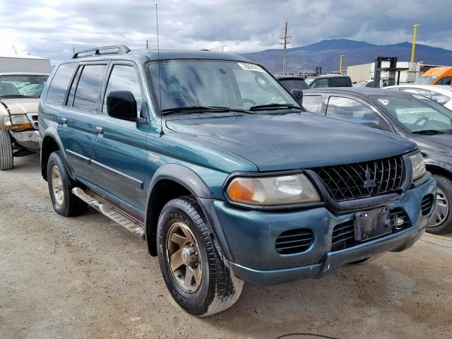 JA4LS21H53J042535 - 2003 MITSUBISHI MONTERO SP GREEN photo 1