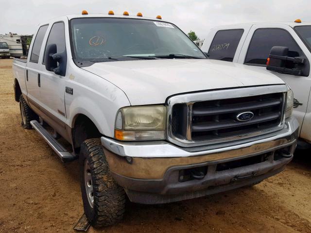 1FTNW20P84EA01824 - 2004 FORD F250 SUPER WHITE photo 1