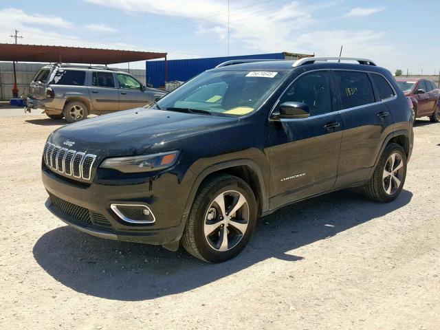 1C4PJMDX7KD304092 - 2019 JEEP CHEROKEE L BLACK photo 2