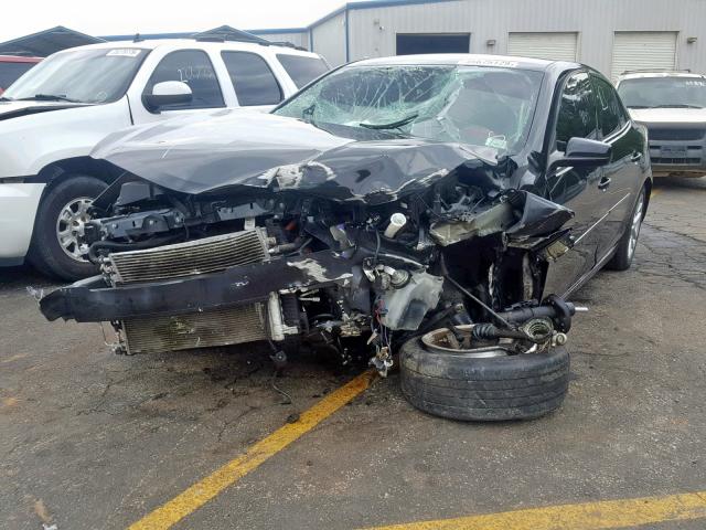 1G11D5SRXDF329835 - 2013 CHEVROLET MALIBU 1LT 黑色 照片 2