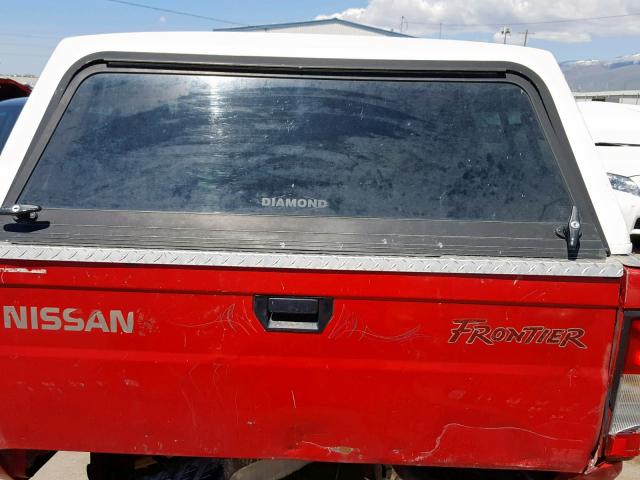 1N6DD21Y7WC311290 - 1998 NISSAN FRONTIER X RED photo 6