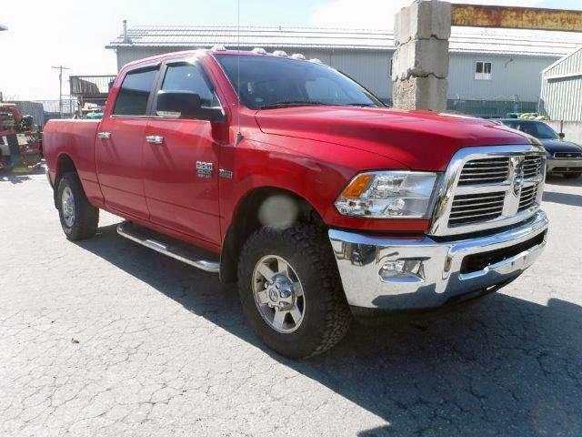 3C6TD5DT4CG141146 - 2012 DODGE RAM 2500 S RED photo 1