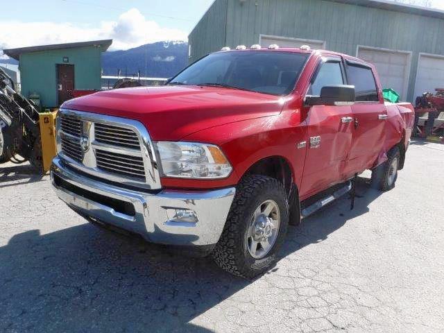 3C6TD5DT4CG141146 - 2012 DODGE RAM 2500 S RED photo 2