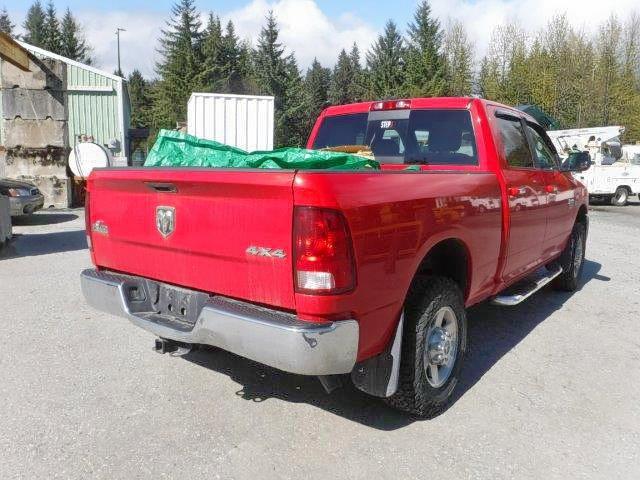 3C6TD5DT4CG141146 - 2012 DODGE RAM 2500 S RED photo 4