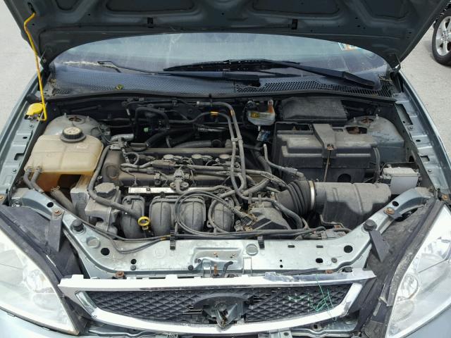 1FAFP34N86W161690 - 2006 FORD FOCUS ZX4 GRAY photo 7