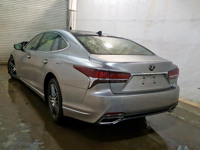 JTHC5LFF6J5000213 - 2018 LEXUS LS 500 SILVER photo 3