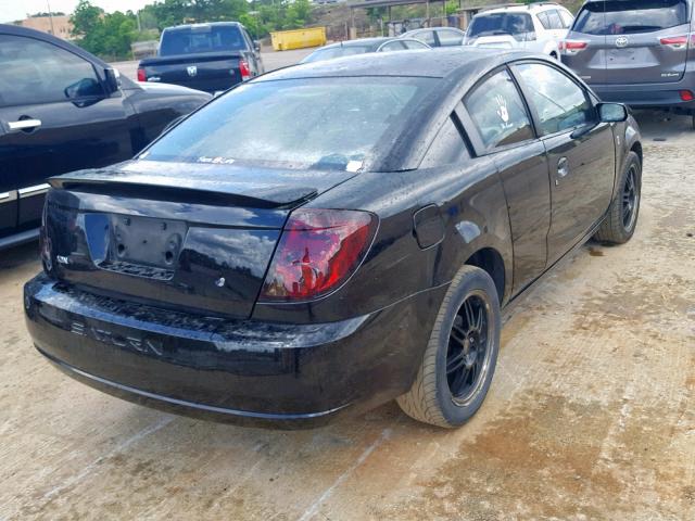 1G8AN15F77Z129233 - 2007 SATURN ION LEVEL BLACK photo 4