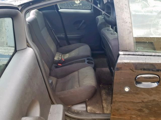 1G8AN15F77Z129233 - 2007 SATURN ION LEVEL BLACK photo 6