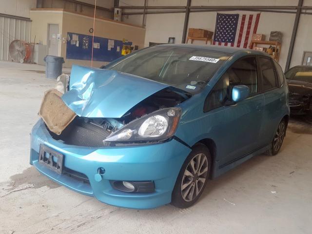 JHMGE8H61DC013267 - 2013 HONDA FIT SPORT  photo 2