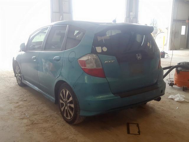 JHMGE8H61DC013267 - 2013 HONDA FIT SPORT  photo 3