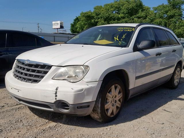 2A8GM48LX7R128912 - 2007 CHRYSLER PACIFICA WHITE photo 2