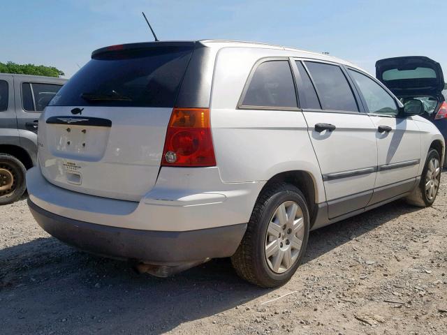 2A8GM48LX7R128912 - 2007 CHRYSLER PACIFICA WHITE photo 4