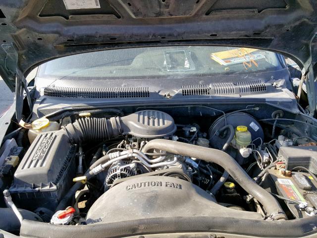 1B7GL23X6VS284739 - 1997 DODGE DAKOTA GREEN photo 7