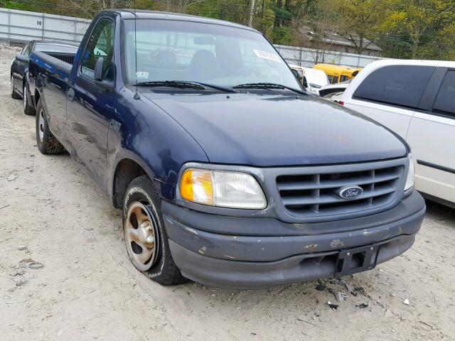 1FTRF17282NA35572 - 2002 FORD F150 BLUE photo 1