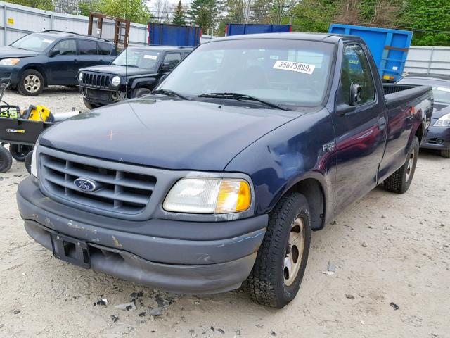 1FTRF17282NA35572 - 2002 FORD F150 BLUE photo 2