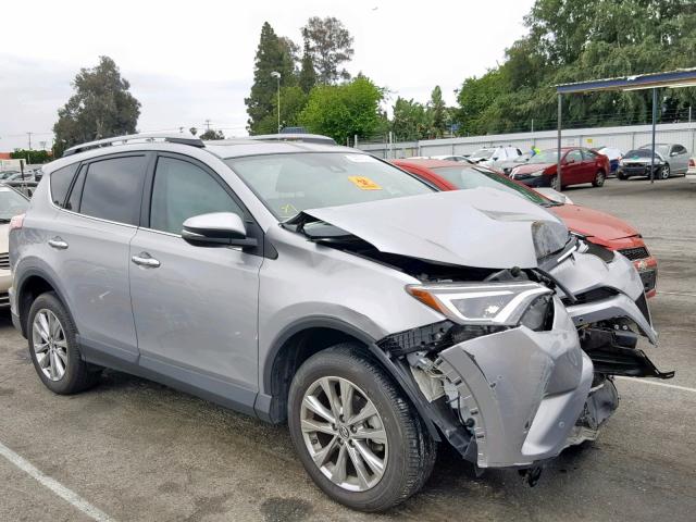 2T3YFREV3HW335125 - 2017 TOYOTA RAV4 LIMIT SILVER photo 1