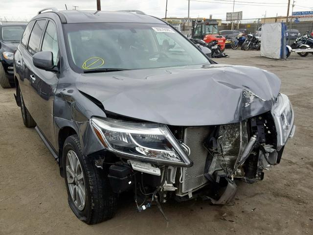 5N1AR2MN5GC652371 - 2016 NISSAN PATHFINDER GRAY photo 1