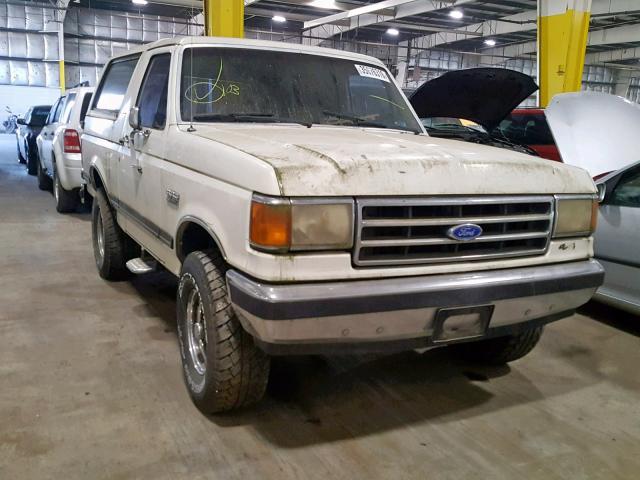 1FMEU15N1KLB31679 - 1989 FORD BRONCO U10 WHITE photo 1