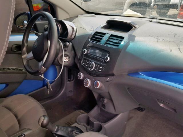 KL8CA6S98EC593274 - 2014 CHEVROLET SPARK LS BLUE photo 9