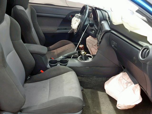 JTKJF5C78E3088111 - 2014 TOYOTA SCION TC 蓝色 照片 5