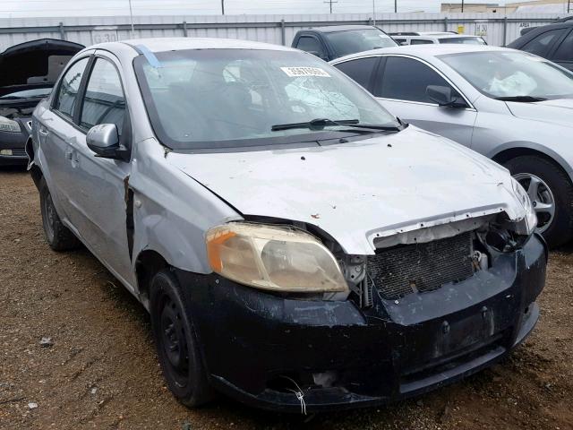 KL1TD56618B085951 - 2008 CHEVROLET AVEO BASE Күміс фото 1