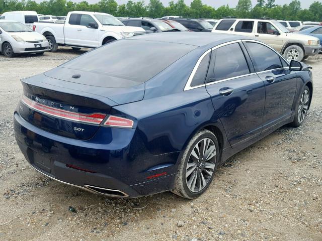 3LN6L5E98HR648375 - 2017 LINCOLN MKZ RESERV BLUE photo 4