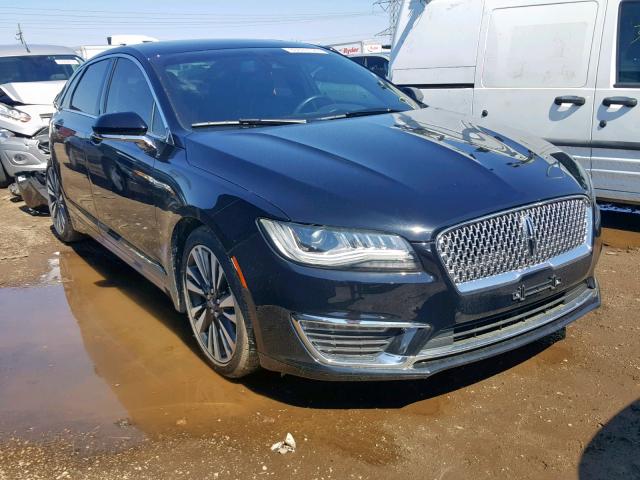 3LN6L5FC6HR613604 - 2017 LINCOLN MKZ RESERV BLACK photo 1