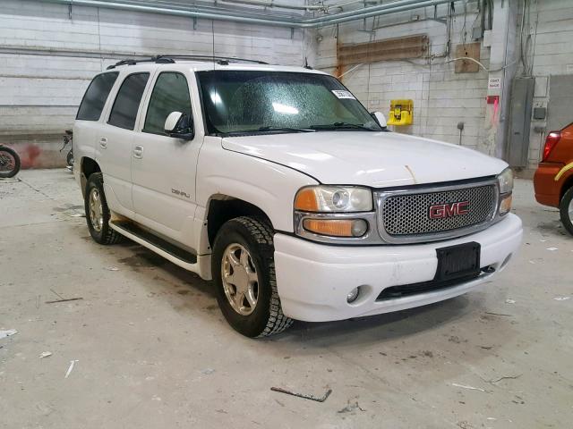 1GKEK63U14J252653 - 2004 GMC YUKON DENA WHITE photo 1