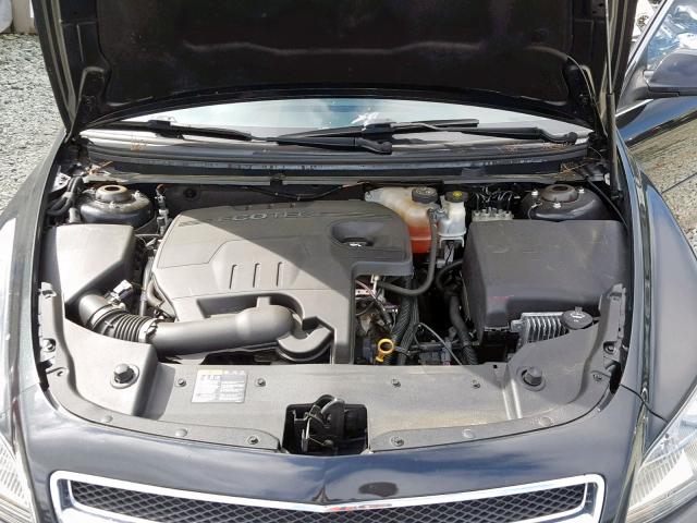 1G1ZC5EU3CF301637 - 2012 CHEVROLET MALIBU 1LT BLACK photo 7