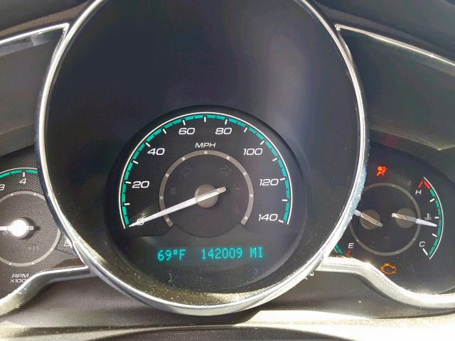 1G1ZC5EU3CF301637 - 2012 CHEVROLET MALIBU 1LT BLACK photo 8