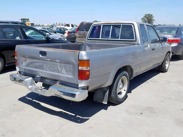 JT4VN93G7P5035149 - 1993 TOYOTA PICKUP 1/2 GRAY photo 4