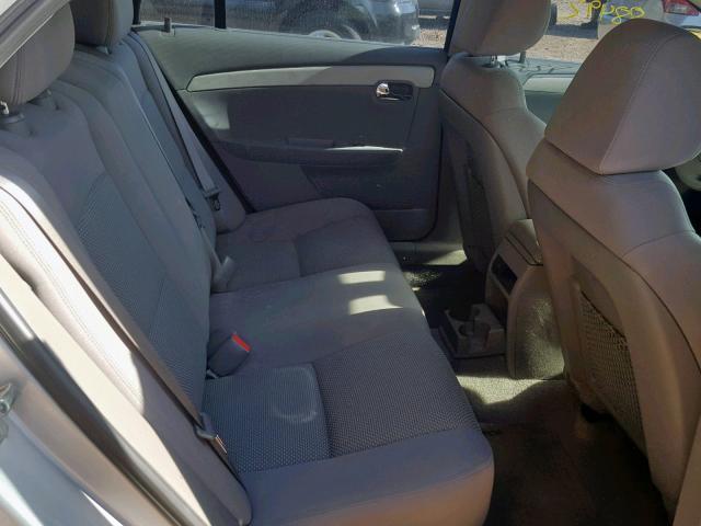 1G1ZC5EB7AF159126 - 2010 CHEVROLET MALIBU 1LT 银色 照片 6