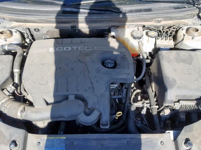 1G1ZC5EB7AF159126 - 2010 CHEVROLET MALIBU 1LT 银色 照片 7