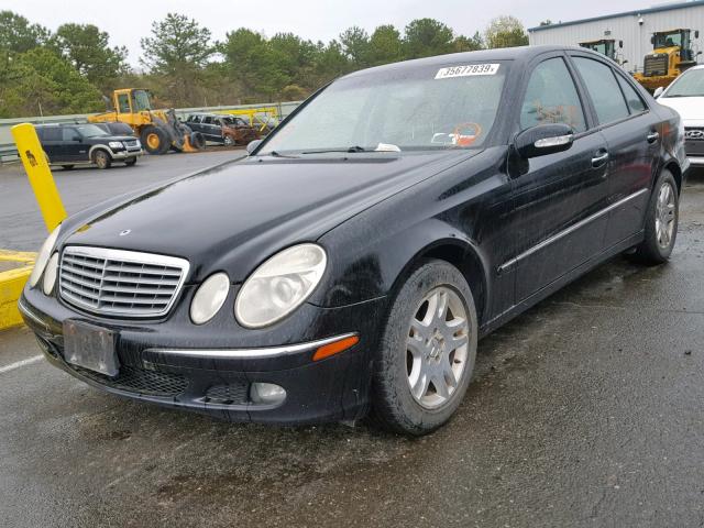 WDBUF56J96A823234 - 2006 MERCEDES-BENZ E 350 BLACK photo 2