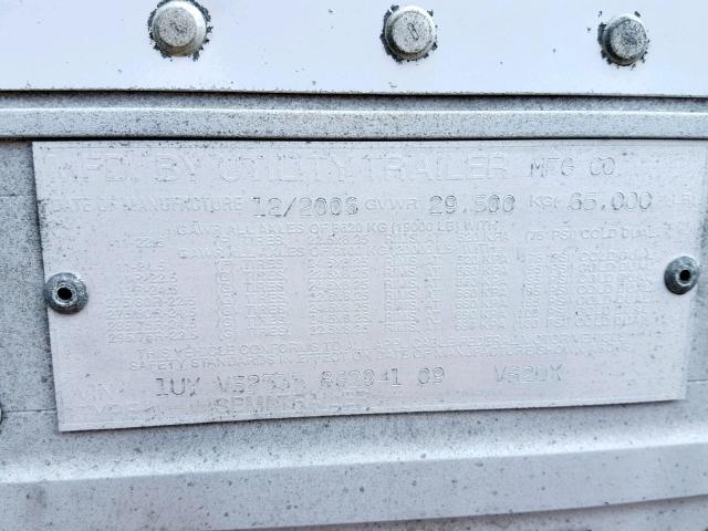 1UYVS25358G294109 - 2008 UTILITY TRAILER 白色 照片 10