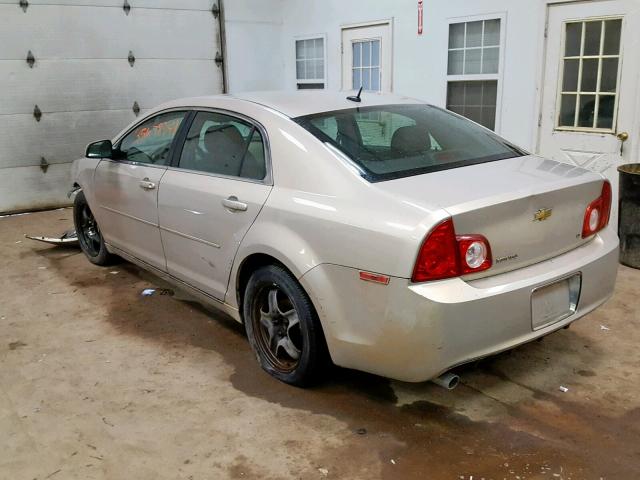 1G1ZH57B79F232389 - 2009 CHEVROLET MALIBU 1LT 金色 照片 3