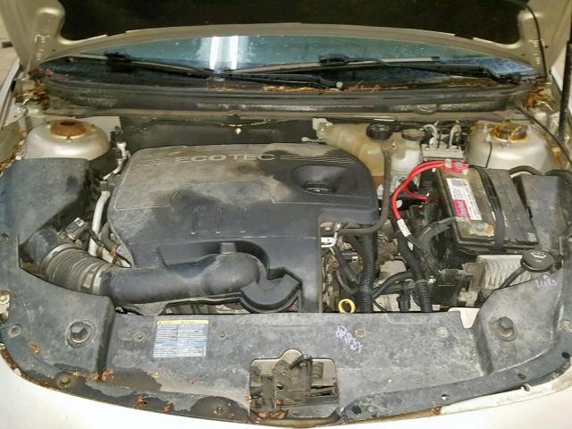 1G1ZH57B79F232389 - 2009 CHEVROLET MALIBU 1LT 金色 照片 7