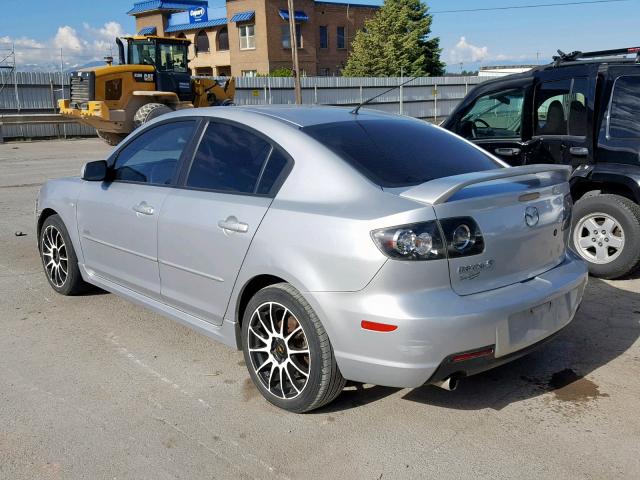 JM1BK323871622149 - 2007 MAZDA 3 S SILVER photo 3