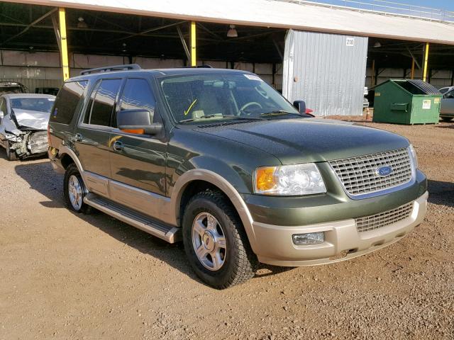 1FMFU17505LA99099 - 2005 FORD EXPEDITION GREEN photo 1