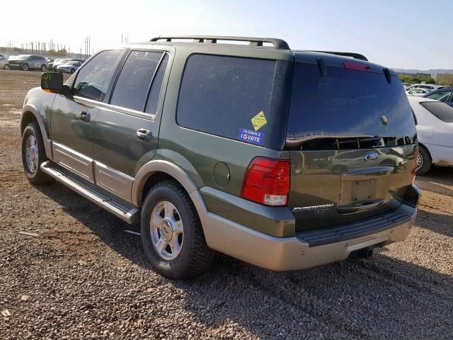 1FMFU17505LA99099 - 2005 FORD EXPEDITION GREEN photo 3