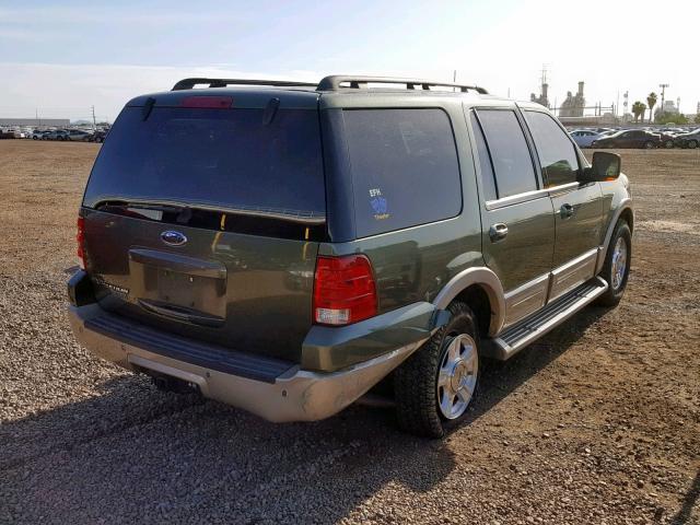 1FMFU17505LA99099 - 2005 FORD EXPEDITION GREEN photo 4