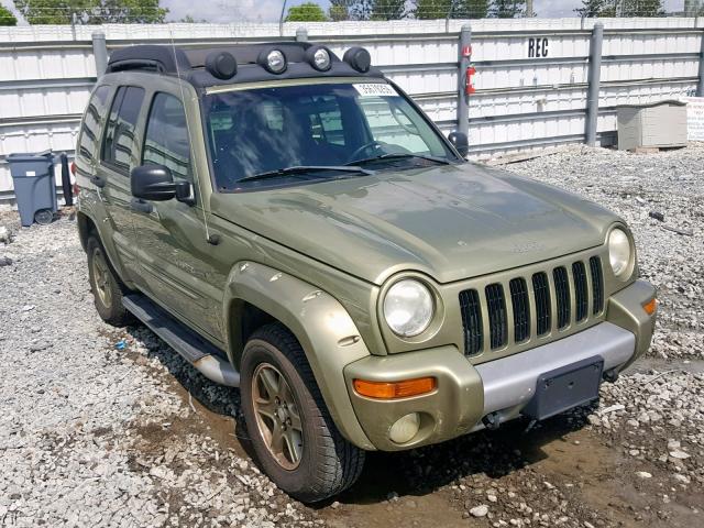 1J4GL38K63W517912 - 2003 JEEP LIBERTY RE GREEN photo 1