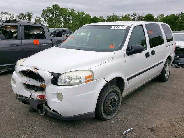 1GNDV23187D125986 - 2007 CHEVROLET UPLANDER L 白色 照片 2