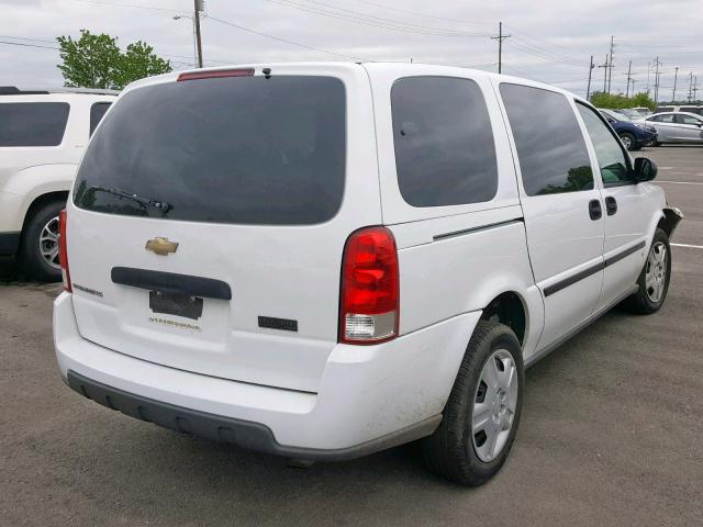1GNDV23187D125986 - 2007 CHEVROLET UPLANDER L 白色 照片 4