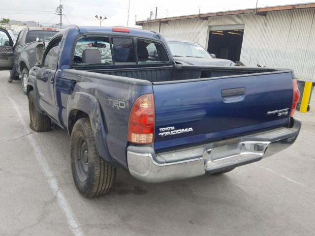 5TENX62N87Z352234 - 2007 TOYOTA TACOMA PRE BLUE photo 3