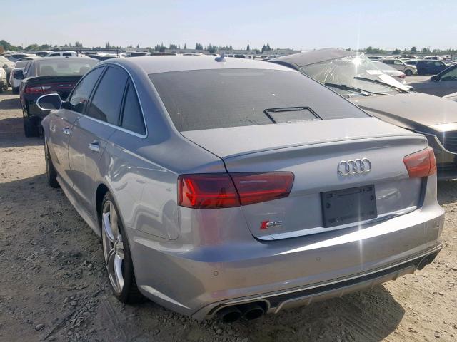 WAUH2AFC9GN086164 - 2016 AUDI S6 PRESTIG SILVER photo 3