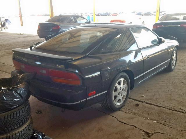 JN1MS36P9NW103183 - 1992 NISSAN 240SX BLACK photo 4